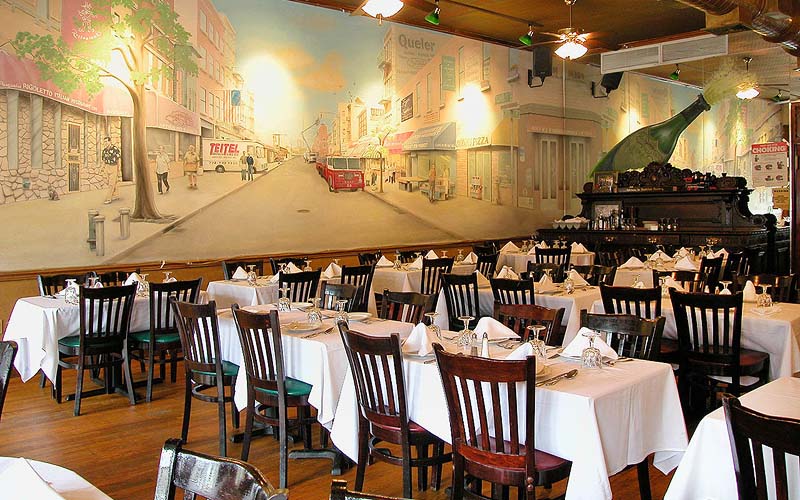 dining room at rigoletto's